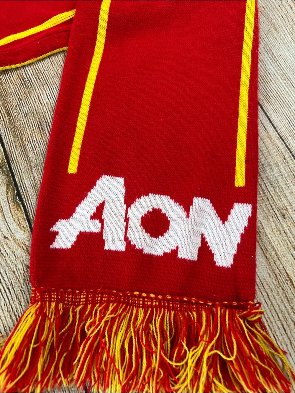 Manchester United Fan Official Merch Scarf Lightweight Soccer Banner